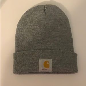 gray carhartt beanie